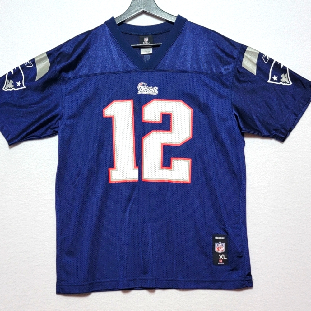 Vintage Classic Tom Brady New England Patriots Kids Jersey SIZE XL. #622
